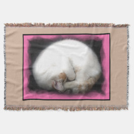 Cobertor Não perturbe a cobertura do lance do gato