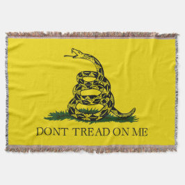 Cobertor Não Pise Em Mim Bandeira de Gadsden