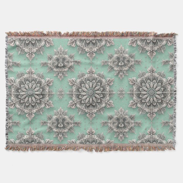 Cobertor Não Seus Flocos de Neve Comuns II (Frente)