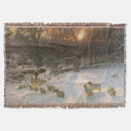 Cobertor Natal Abaixo Das Sucursais Da Neve