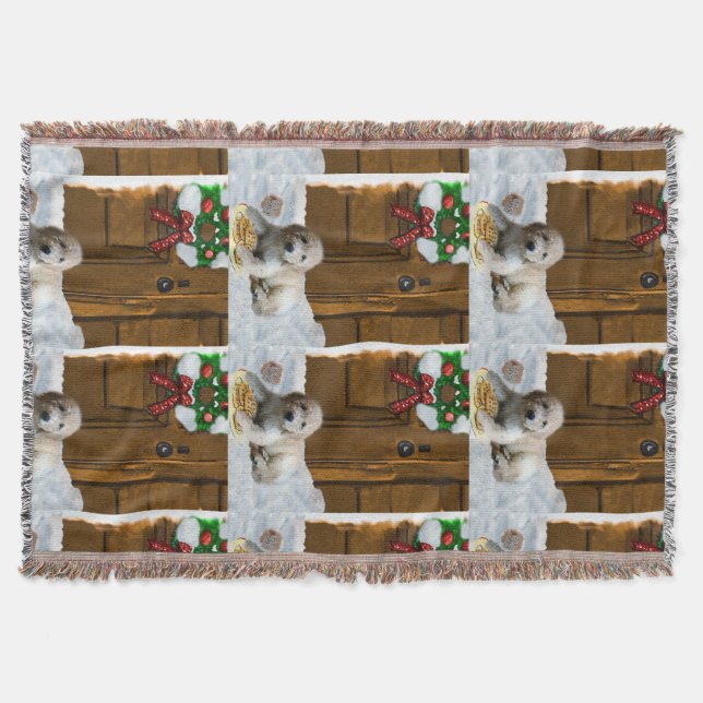 Cobertor Natal de Goldendoodle (Frente)