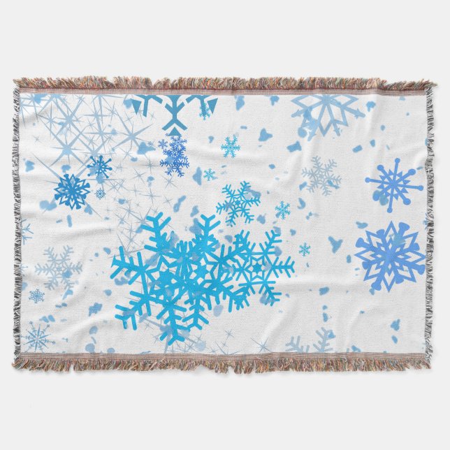 Cobertor Natal Snowfall (Frente)
