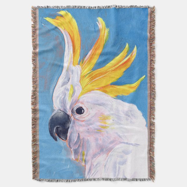 Cobertor Neon Mohawk - Cockatoo (Frente Vertical)