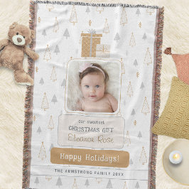 Cobertor Neutro Bebê Soft 1ª Foto Natal