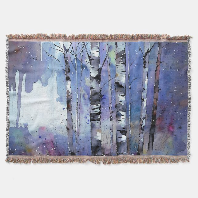 Cobertor Neve no passarinho encantado (Frente)