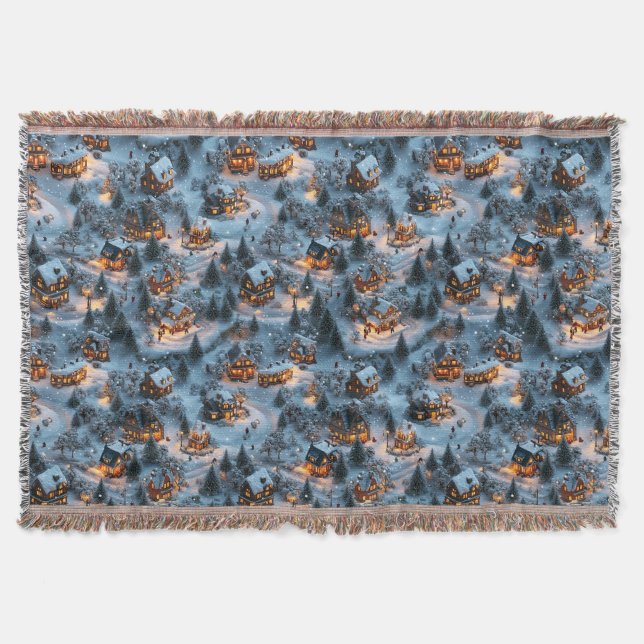 Cobertor Night Before Christmas - Twilight Serenity  (Frente)