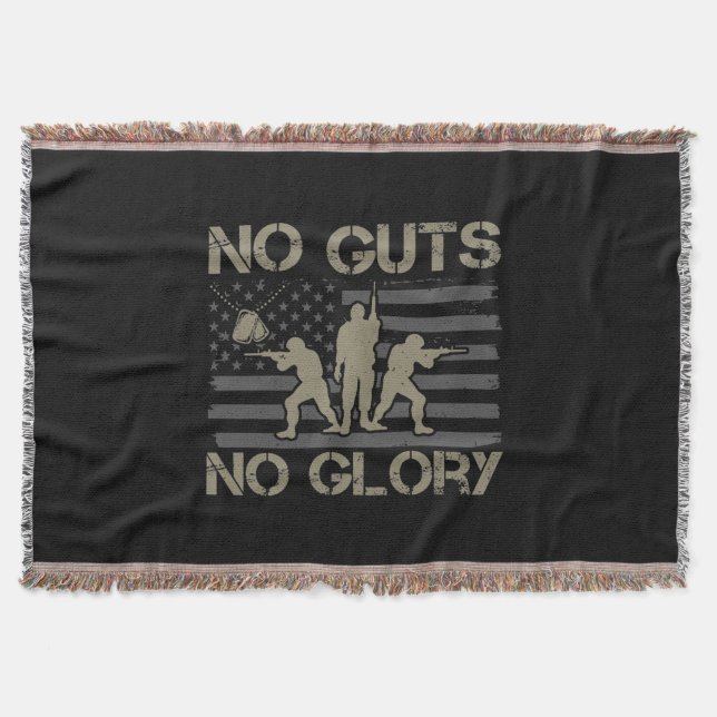Cobertor No Guts No Glory (Frente)