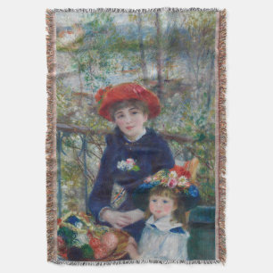 Cobertor No Terraço, Retrato Impressionista, Renoir