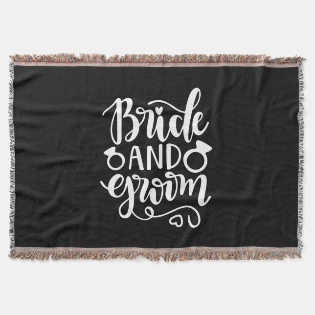 Cobertor Noiva De Presente E Noiva De Casamento (Frente)