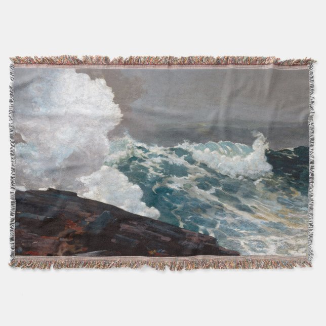Cobertor Northeaster Winslow Homer 1895 (Frente)