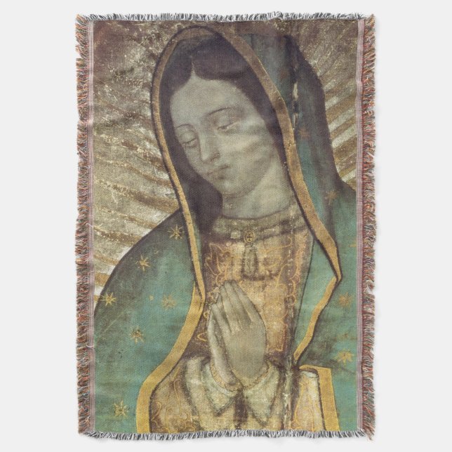 Cobertor Nossa Senhora de Guadalupe Blanket/Muro (Frente Vertical)