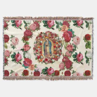 Cobertor Nossa Senhora de Guadalupe Rosa Potpourri