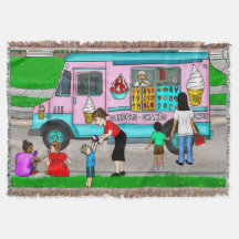 Nostalgic Summer Day | Retro Ice Cream Truck