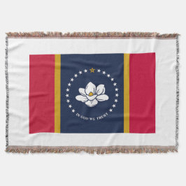 Cobertor Nova bandeira do Mississippi 2020