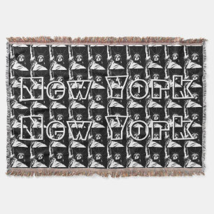 Cobertor Nova York Blanket NYC Estátua da Liberdade