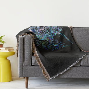 COBERTOR NOVA ZEALAND KIWI PAUA THROW BLANKET