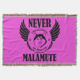 Cobertor Nunca Subestimar Malamute