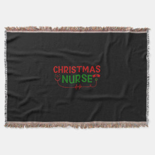 Cobertor Nurse Gift Christmas Nurse