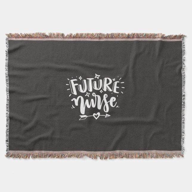 Cobertor Nurse Gift | Future Nurse (Frente)