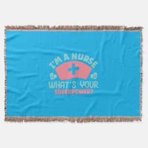 Cobertor Nurse Gift   I Am A Nurse