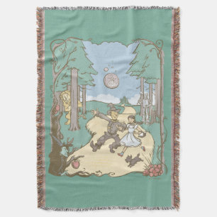 Cobertor O Assistente De Oz™   Storybook Yellow Brick Roa