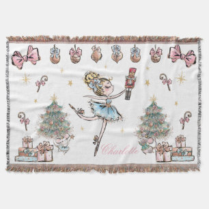 Cobertor O Balé De Natal Do Nutcracker Dance Baby Girl