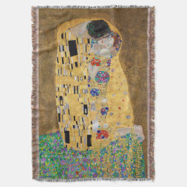 Cobertor O Beijo de Gustav Klimt