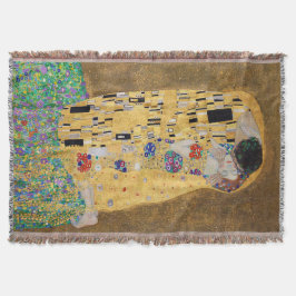 Cobertor O Beijo de Gustav Klimt