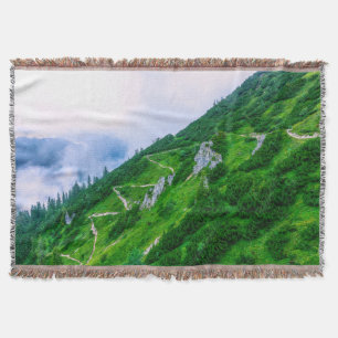 Cobertor O caminho íngreme na poster da montanha