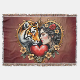 Cobertor O coração da natureza oculta.