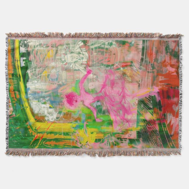 Cobertor O Falador - Caos do Balé Neon (Frente)