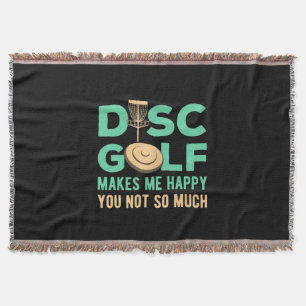 Cobertor O Golfe de Disco Me Torna Feliz