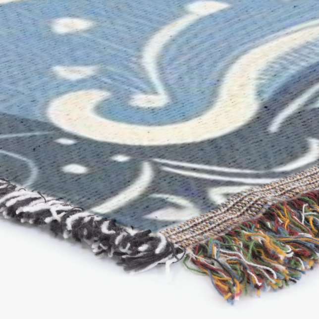 Cobertor O Home Studio Indigo Bloom (Canto)