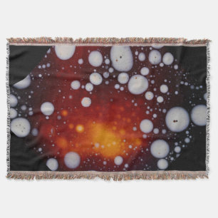 Cobertor O nascimento das estrelas num líquido de Abstrato