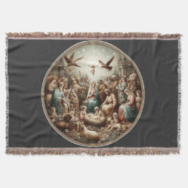 Cobertor O nascimento de Jesus Cristo