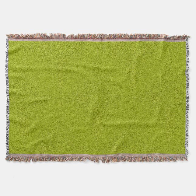 Cobertor O olhar do Snuggly Chartreuse Green Suede (Frente)