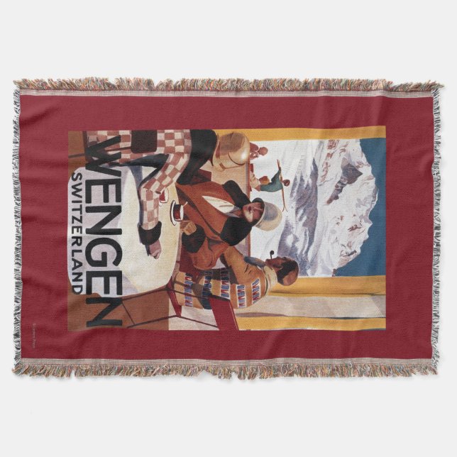 Cobertor O poster em declive do promocional do clube (Frente)