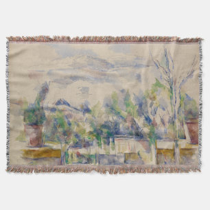Cobertor O Terraço no Jardim em Les Lauves, Cezanne