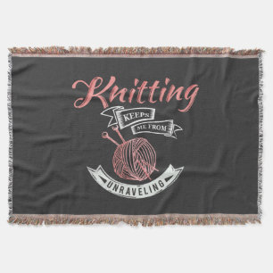 Cobertor O tricô Me Impede De Desvendar Novidade