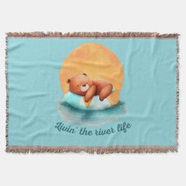 Cobertor O Urso do Rio | Arte Digital Cuja