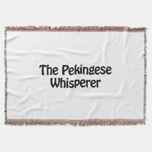 Cobertor o whisperer pekingese
