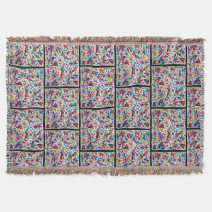 Cobertor Oaxaca México Boho étnico latino-americano maia