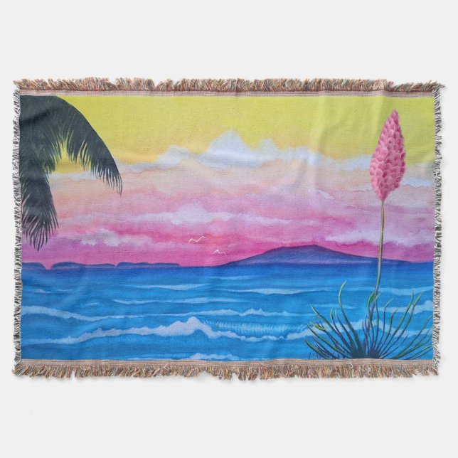 Cobertor Oceano Sunset (Frente)