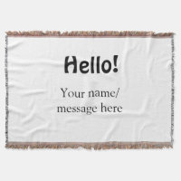 Olá adicionar mensagem de nome simples item de neg