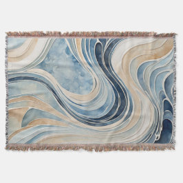 Cobertor Ondas Abstratas