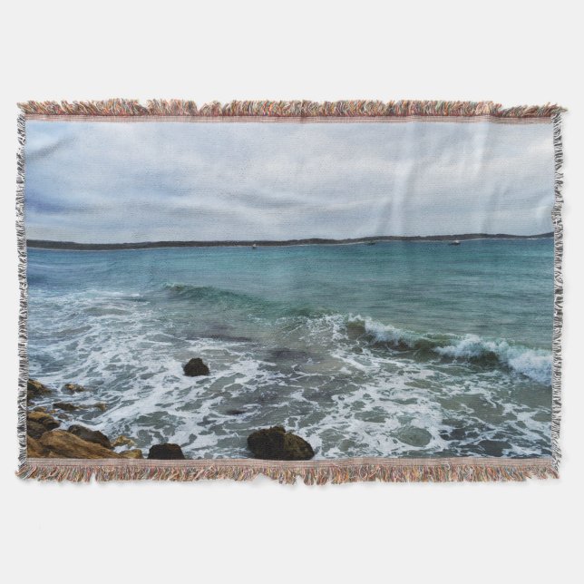 Cobertor Ondas No Oceano, (Frente)