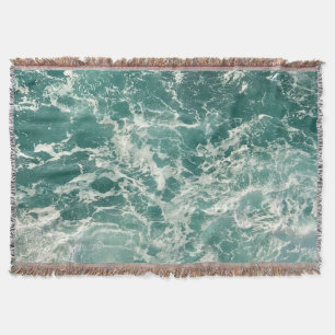 Cobertor Ondas Verdes Azuis