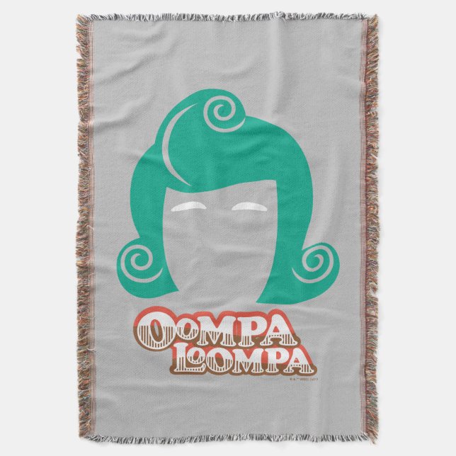 Cobertor Oompa Loompa Hair Graphic (Frente Vertical)