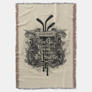 Cobertor Oração do hóquei