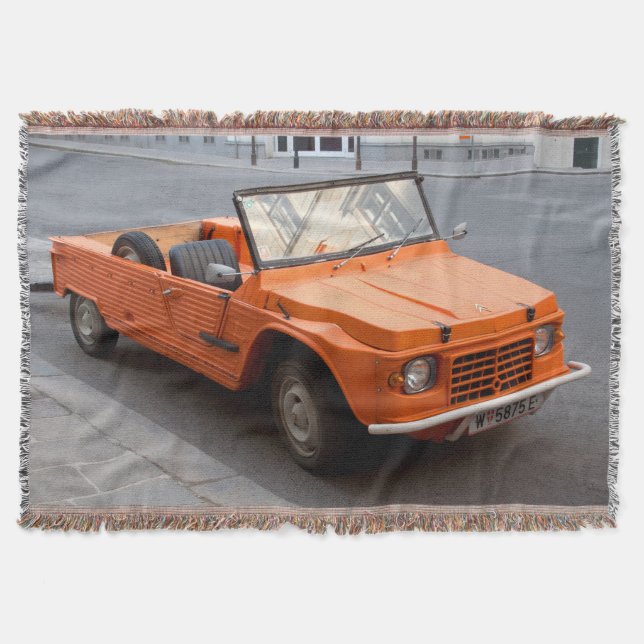 Cobertor Orange Citroen Mehari (Frente)